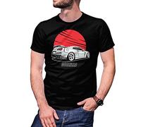 B&S Boutique GTR Skyline GTR R35 JDM Legends Godzila Camiseta De Hombre Negra Size XXL