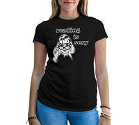 B&S Boutique Reading is Sexy Camiseta De Mujer Negra Size S