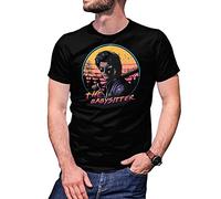 B&S Boutique Steve The Babysitter Camiseta De Hombre Negra Size 3XL
