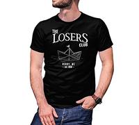 B&S Boutique The Losers Club It Pennywise Camiseta De Hombre Negra Size XXL
