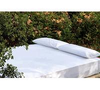 B-Sensible in bedding protection is all you need Sábana Bajera Protectora de Tencel, Impermeable y Transpirable 150 x 190 Blanco