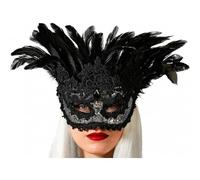B/SOL. ANTIFAZ PLUMAS NEGRO