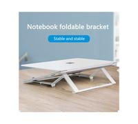 (B) Soporte portátil regulable para ordenador portátil, mini soporte super pieghevole, pieghevole