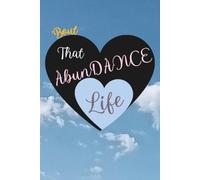 B TALLL™ Signature Full Color AbunDANCE Dotted Journal - Life Edition (Black Heart Cover)
