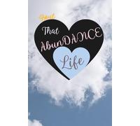 B TALLL™ Signature Full Color AbunDANCE Lined Journal - Life Edition (Black Heart Cover)