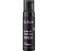 b.tan Espuma Autobronceadora Base de Color Violeta más Oscuro | Love At First Tan - 1 hora, Olvida los Tonos Naranjas Sin Olor a Bronceado Falso, Apto para veganos, sin crueldad animal, 200ml