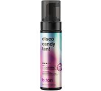b.tan Espuma Autobronceadora Oscura | Disco Candy Tan - 1 hora, Apto para veganos, sin crueldad animal, 200ml