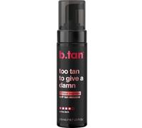 b.tan Espuma Autobronceadora Oscura | Too Tan to Give A Damn - 1 hora, Sin olor a bronceado falso, Apto para veganos, sin crueldad animal, 200ml