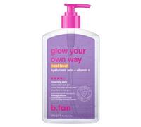 B.Tan Glow Your Own Way Next Level - Gel autobronceador para mujeres, 473 ml