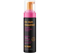 b.tan Self Tanner Mousse - No Sun Required - Darkest, Rejuvenating Self Tanning Treatment With Ceramides + Vitamin C, Self Tan Your Skin Into Silky Smooth, Bronzed Oblivion, Clean Fake Tan, 200ml