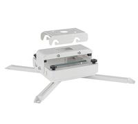 B-Tech BT893 Montaje para Proyector de Techo, Blanco, Capacidad Máx. 70 kg, Inclinación -10° a 20°, Kit Incluido
