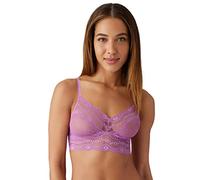 b.tempt'd Women's Lace Kiss Bralette, Mulberry, Small