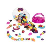 B. toys 150 piezas juego de manualidades para niños Pop Arty - manualidades de bisutería, cuentas de colores para ensamblar, bisutería infantil, bricolaje - juguetes a partir de 4 años