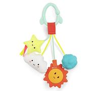 B. toys baby - Juguetes para bebés - Sonaja Sensorial - Juguete colgante para el coche, carriolla, cuna, o gimnasio - Suave y apretable - Actividad divertida para bebés, bebés - Dreamy Rattle