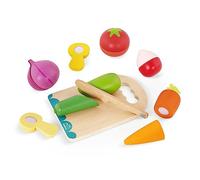 B. toys Chop 'n' Play, Juego de Verduras de Madera para Cortar