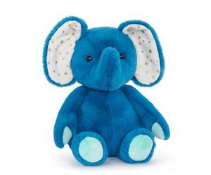 B. toys Classic Plush Blue Elephant