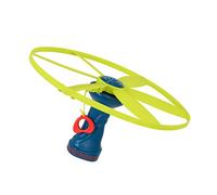 B. toys - Disco Ligero Que se Ilumina - Disco Volador con Lanzador para halar - Luces Coloridas - Juguete de Exterior para niños - 5 años + - Disc-Oh Flyers