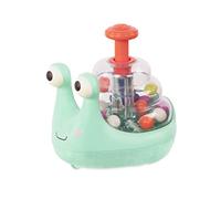 B. Baby - Light-Up Snail Ball Popper - Glowing Snail Toy for Toddlers - Developmental Benefits - Interactive Toy - 10 Months + - Escar-Glooooow
