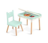 B. toys Escritorio y Silla Infantiles Verde Menta con gestión Cables