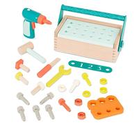 B. toys Fix 'n' Play, Caja de Herramientas de Madera para Jugar