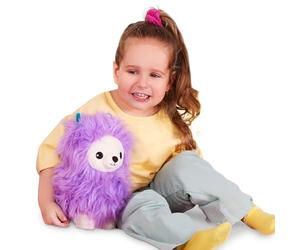B. toys Fluffy Funkies Lola Llama, Llama de Peluche Suave y Colorida