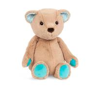 B. toys - Happyhues - Cara-Oso Meloso - Osito de peluche marrón - Peluche para bebés, niños pequeños, niños - Lavable a máquina - 0 Meses +