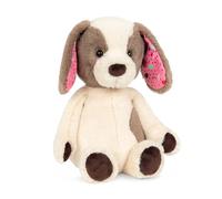 B. toys Happyhues Cupcake Pup, Perro de Peluche Lavable | Cachorro de felpa color crema y marrón, de 30 cm, ideal para abrazar, jugar y la siesta, Perro crema y marrón, 0 meses y +