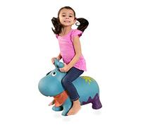 B. toys Hipopótamo hinchable con bomba manual - 42cm Pelota hinchable azul con forma de animal para niños a partir de 18 meses (3 piezas)