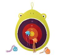 B. toys - Juego de dardos para niños - Juego de dardos para Niños - Juegos de fiesta para niños - Juguetes de interiores y exteriores - 3 años + - Hungry Toss - Ribbity