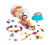 B. toys - Kit para hacer joyas - 300 piezas - conjunto de joyas de bricolaje para niños - Collares, Anillos, Pulseras - 4 años + - Pop-Arty! - 300 piezas