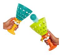 B. toys Land of B n' Launch Pop-Pass-Catch Pelotas para bebés, Multicolor, One Size (72274)