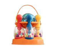 B. toys Juego de bolos para niños - Colorido juego de bolos con bola brillante, cuentas que rebotan y almacenamiento - Juguete de interior y exterior a partir de 2 años de edad