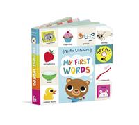 B. toys - Libro de cartón interactivo - Lengua y vocabulario - 50 Palabras para escuchar y aprender - Juguetes educativos para bebés y niños pequeños - 12 Meses +