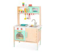 B. toys Madera niños - Set de Cocina y Accesorios - 20+ Piezas para Juego Imaginario - 3 años + - Mini Chef Kitchenette, Multicolor, 2 Years + (Branford Ltd. BX2155C1Z)