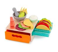 B. toys - Taco Play Set - Toy Tacos & Cooking Accessories - Role-Play Set - Food Toys For Kids - 3 Years + - Mini Chef - Tiny Taco Playset