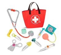 B. toys Herramientas realistas de Médico - Juego Imaginario para Chicos, niños - Juguetes Educativos - 18 Meses + - Mini Doctor Care Kit, Multicolor (Branford Ltd. BX2165Z)