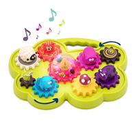 B. - Musical Shape Sorter - Farm Animal Shapes - Educational Toys for Toddlers - Music, Lights, Colors - 18 Months + - Mooosical Gears