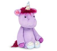 B. toys peluche super suave con pezuñas plateadas - peluche unicornio morado, juguete para bebés y niños a partir de 0 meses