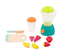B. toys Set - Toy Blender Kitchen Accessories - Fruits, Cup, Cutting Board, Knife - Play Food Toys for Kids - 3 Years + - Mini Chef-Fruity Smoothie Playset, One Size (Branford BX2230Z)