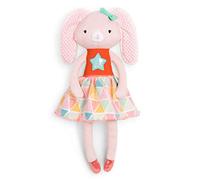 B. Softies - Muñeco de Peluche - Muñeco de Conejito - Animal de Peluche para bebés, niños pequeños, niños - Juguete Lavable - 18 Meses + - Tippy Toes - Becky Bunny