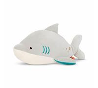 B. toys - Squishies abrazables - Peluche Tiburón - Peluche - Tiburón Gris blandito y blandito - Juguete Lavable para bebés, niños pequeños y niños - 0 Meses +