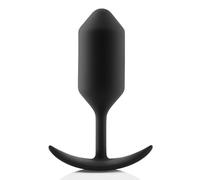 b-Vibe b-Vibe Snug Plug 3 Black Os 1 Unidad 450 g | Plug, tapones anales intermedios - Juguetes sexuales para adultos, 180 g (negro)