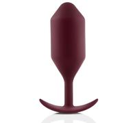 b-Vibe B-Vibe - Snug Plug 5 Dark Red