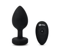 Vibradores clásicos marca B-VIBE Vibrador B-Vibe Jewel Plug XXL Negro