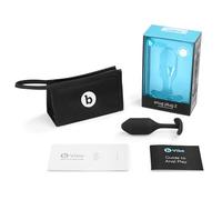 B-Vibe Snug Plug Anal 2 Negro 1ud