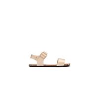 B&W Break&Walk - Sandalias Abiertas Barefoot Goflex con Detalles Brillantes en Dorado para Niños o Adultos Unisex (Arena/Talla 36)