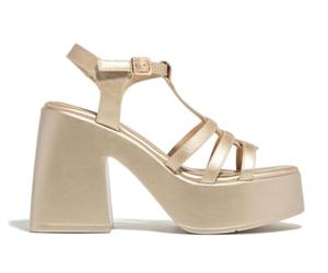 B&W Break&Walk - Sandalias de forma con tiras cruzadas para Niños o Adultos Unisex (Plata/Talla 39)