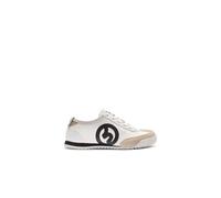 B&W Break&Walk - Zapatillas Bajas de Niños con Cordones en Blanco para Niña (Blanco/Talla 37)
