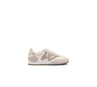 B&W Break&Walk - Zapatillas Deportivas Glitter/para Niños o Adultos Unisex (Beige/Talla 37)