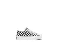 B&W Break&Walk Zapatillas Unisex De Lona En Blanco y Negro B&W - Zapatillas Casual Mujer y niña cómodas (Multicolor/Talla 35)